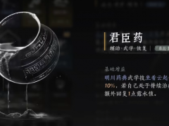 《燕云十六声》君臣药心法获得方法介绍