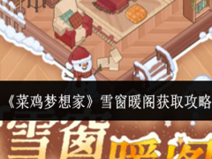 菜鸡梦想家雪窗暖阁怎么获取