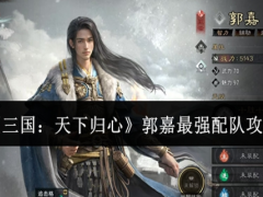 三国天下归心郭嘉最强配队怎么搭配