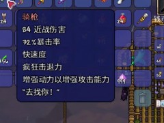 泰拉瑞亚骑枪怎么玩