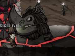 饥荒远古犀牛怎么卡位打