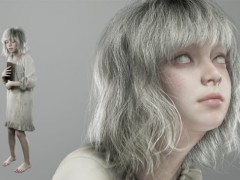 《生化危机9：安魂曲》全新角色截图 白发小女孩亮相