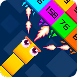 蛇蛇射击方块游戏