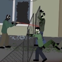 平面僵尸模拟本