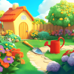 合并花园汉化破解版(Garden Makeover)