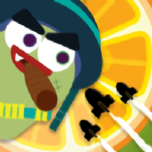 空闲水果轰炸机游戏