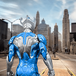 超级英雄变身模拟游戏