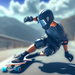 速降赛车手无限金币版(Downhill Racer)