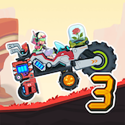 登山飞车3手机版(Hill Climb Flying Car3)