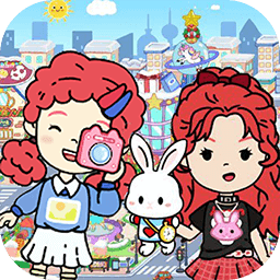 米加城市樱花村落游戏