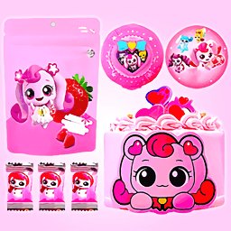 卡通安静书贴纸游戏