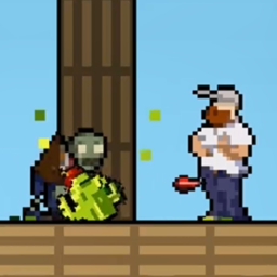 植物僵尸大战娘化版像素植物版