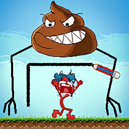 火柴人绘画游戏(Stickman Draw)