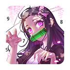 画画像素涂色游戏