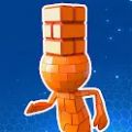 砖人冲刺奔跑游戏完整版(Brick Man Run)