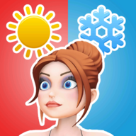 冰火女孩小游戏(Hot Run 3D)