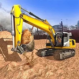 仿真挖掘机驾驶游戏