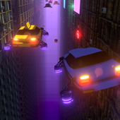 Cyberpunk Racing: Flying Racer(赛博朋克赛车:飞行赛车游戏)
