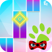 Lady Bug Piano Tiles(钢琴瓢虫黑色4方块游戏)