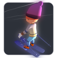 skier hill 3d滑雪者山