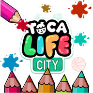 托卡着色世界(Toca boca life coloring)游戏