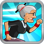 愤怒的老奶奶快跑无限钻石版