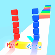 Red Purple Blue(红紫蓝堆叠跑酷)