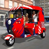 Modern Auto Rickshaw Tuk Tuk Racing 2021(Modern Tuk Tuk Auto Rickshaw Racing现代Tuk Tuk赛车2021游戏)