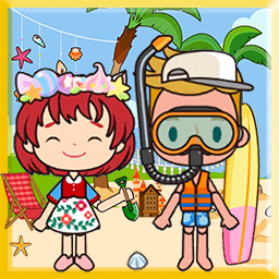 迷你城堡小镇度假游戏