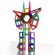 变形金刚磁球建筑物去广告版(MagFormers)