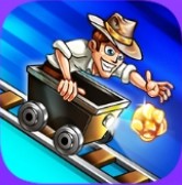 矿工跑酷无限金币版(Rail Rush)