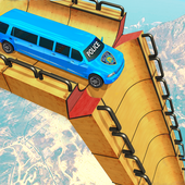 US Police Limo Ramp Car Stunts: Police Car Games(美国警察豪华轿车坡道特技游戏)