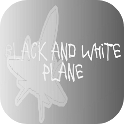 Black White Airplane黑白纸飞机游戏