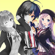 美少女涂色游戏