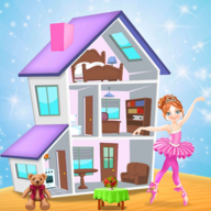 Ballet Doll House Builder: 2D Home Designing Sim芭蕾娃娃家居设计游戏建造房屋游戏安卓版