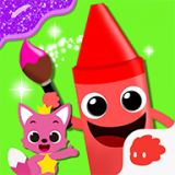 碰碰狐快乐填色免费版