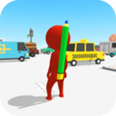 画线过马路游戏