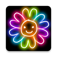 发光的涂鸦游戏