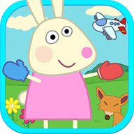 兔宝宝学配对游戏