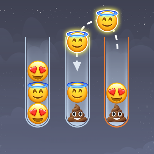 表情排序游戏