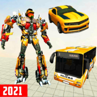 Grand Bus Robot Car Transform : Robot Shooting Game(巴士机器人汽车3d安卓版)