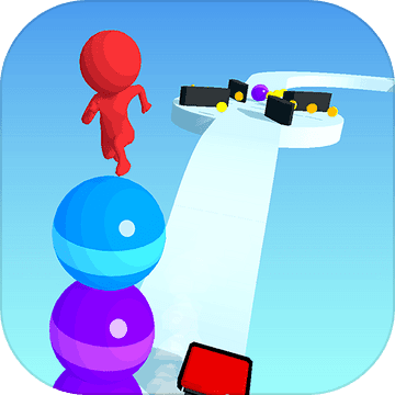 Stack Rider(踩球快跑游戏)