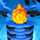 Ultimate Fire Ball Drop游戏