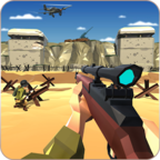 US Army Call of WW2 battleground World War Game战场世界大战