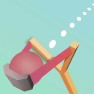 弹弓粉碎射击场游戏