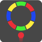 色彩小球转盘小游戏
