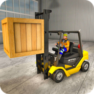 police car lifter wrong parking game(3D叉车模拟器游戏)