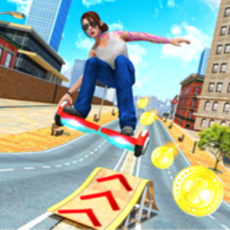 Hoverboard Stunts Racer 2019(悬浮滑板特技赛车2019安卓版)