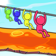 Zipline Hot Lava(绳索炽热熔岩救援手游)