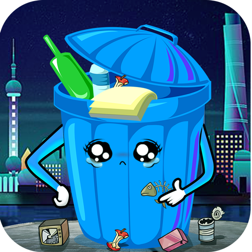 垃圾桶飞刀大作战游戏